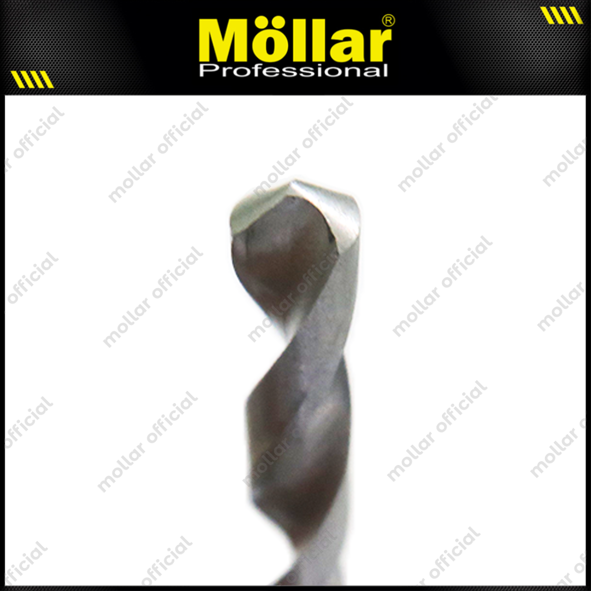 MOLLAR Mata Bor Besi HSS Putih 6 mm
