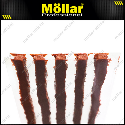 MOLLAR 1 Kotak Refill Karet Alat Tambal Ban Tubles Cacing Motor Mobil