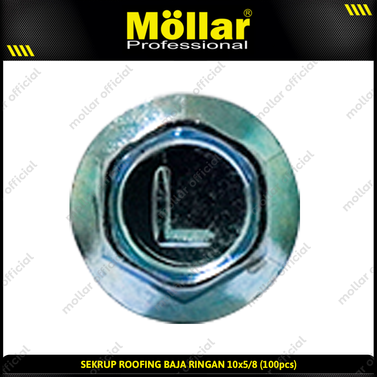 MOLLAR 93-002 Baja Ringan 10 x 5/8 - 100 pcs