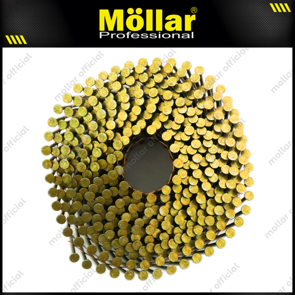 MOLLAR RS2145-12K Isi Paku Palet Tembak 400 pcs / Refill Coil Nailer