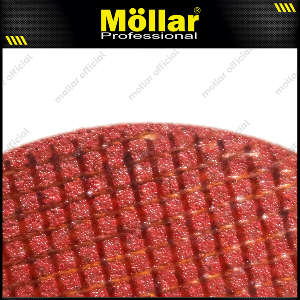 MOLLAR 1 pak 50 pcs Merah Cutting Wheel 4" Mata Gerinda Potong Besi