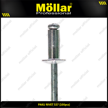 MOLLAR 93-142 Paku Rivet 537 - 100 pcs