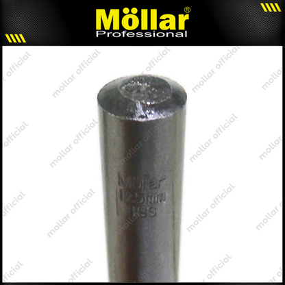 MOLLAR Mata Bor Besi HSS Putih 12.5 mm