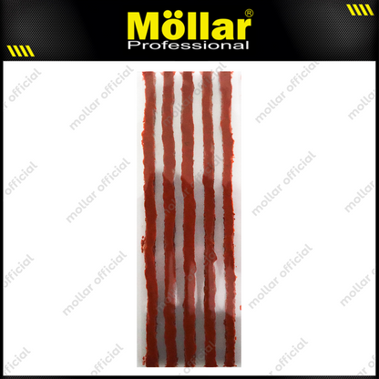 MOLLAR 1 Kotak Refill Karet Alat Tambal Ban Tubles Cacing Motor Mobil