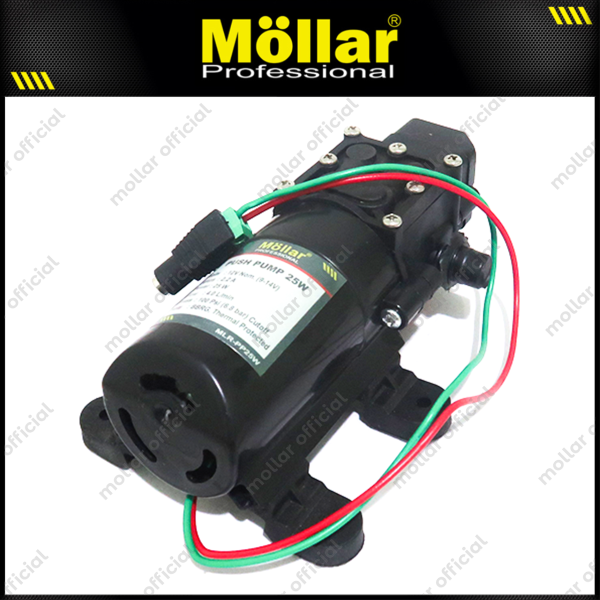 MOLLAR PP25M Pompa DC 12V Sprayer / Push Pump