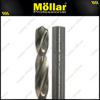 MOLLAR Mata Bor Besi HSS Putih 5 mm