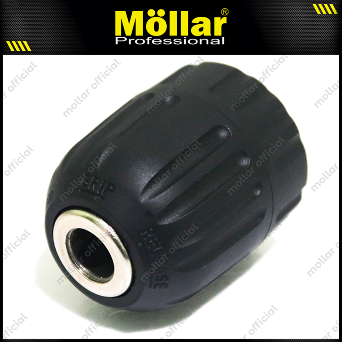 MOLLAR J3210F2 Kepala Bor Keyless 10 mm 3/8" 24 UNF