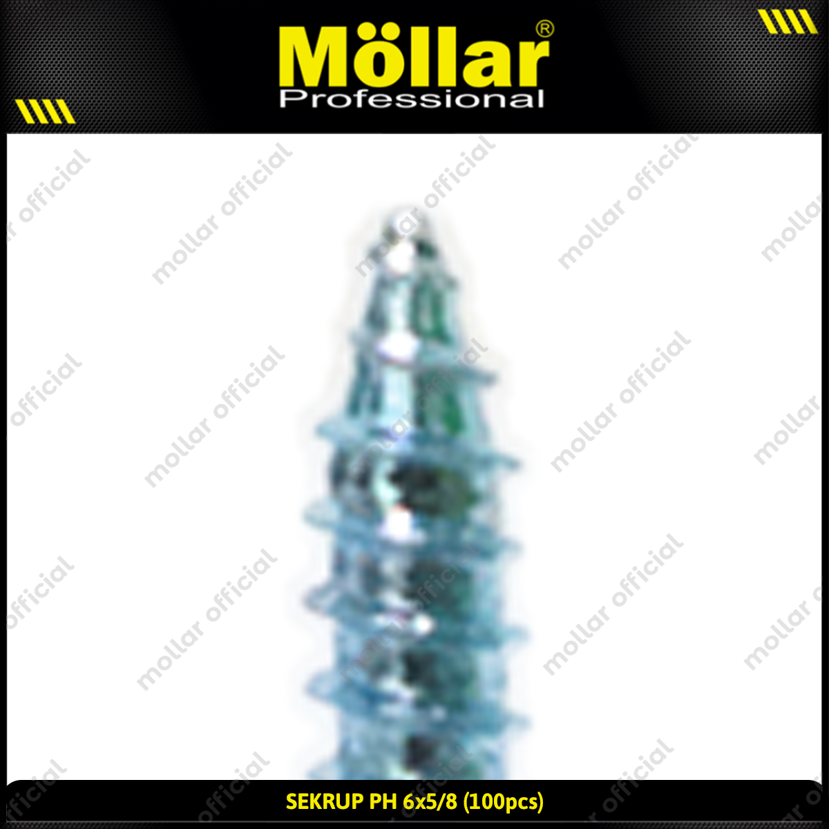 MOLLAR 93-022 Sekrup PH 6 x 5/8 - 100 pcs