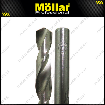 MOLLAR Mata Bor Besi HSS Putih 10.5 mm