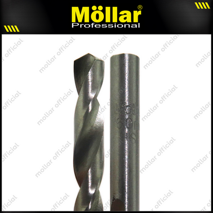 MOLLAR Mata Bor Besi HSS Putih 6 mm