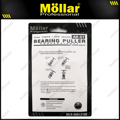 MOLLAR MLR-69012108 Treker Bearing Puller AB-01