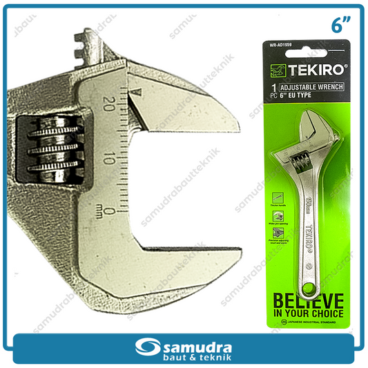 TEKIRO WR-AD0281 Kunci Bago 8" / Kunci Inggris