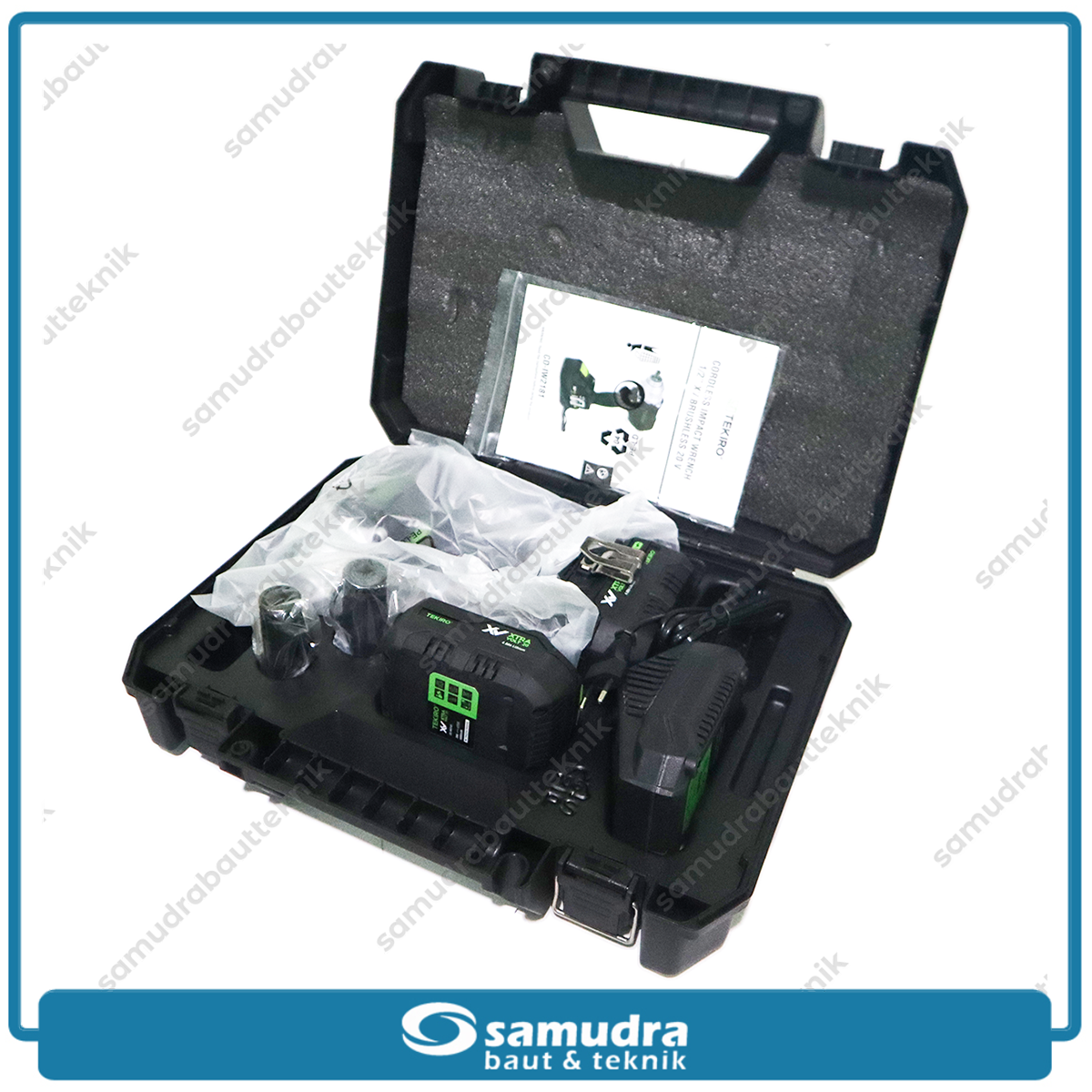 TEKIRO CD-IW2181 Mesin Buka Baut Mobil 1/2" Baterai 20V / Cordless Impact Wrench