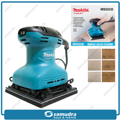 MAKITA M9200B / MT925 Mesin Amplas Listrik Kotak 190 Watt