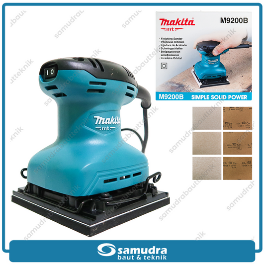 MAKITA M9200B / MT925 Mesin Amplas Listrik Kotak 190 Watt