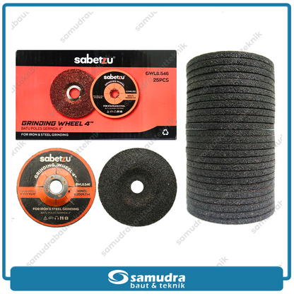SABETZU COW6.551 Mata Gerinda Poles Besi 4" / Grinding Wheel