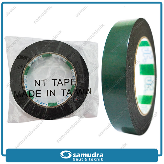 NO-BRAND Double Tape Hijau 1" x 5 meter