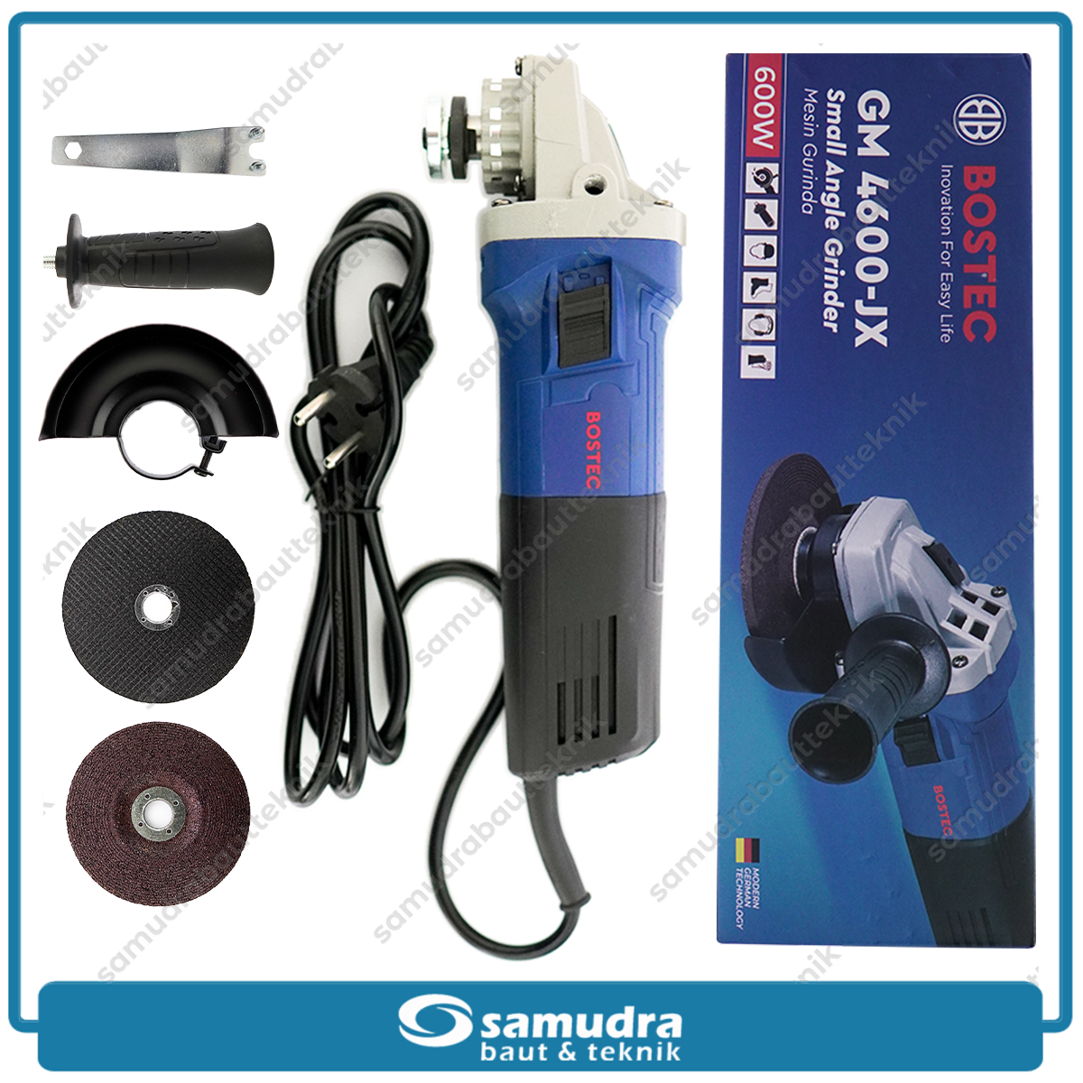BOSTEC GM 4600-JX Mesin Gerinda Listrik 4"