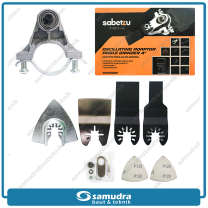 SABETZU AOAG032221 Adaptor Oscillating Mesin Gerinda 4"