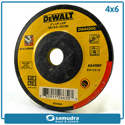 DEWALT DWA4500IA-B1 Mata Gerinda Poles Besi 4"