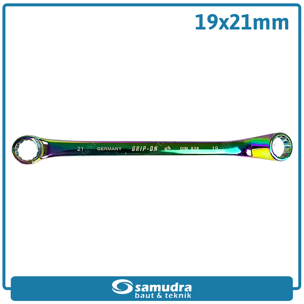 GRIPON 18-849 Kunci Ring Titanium 22x24 mm