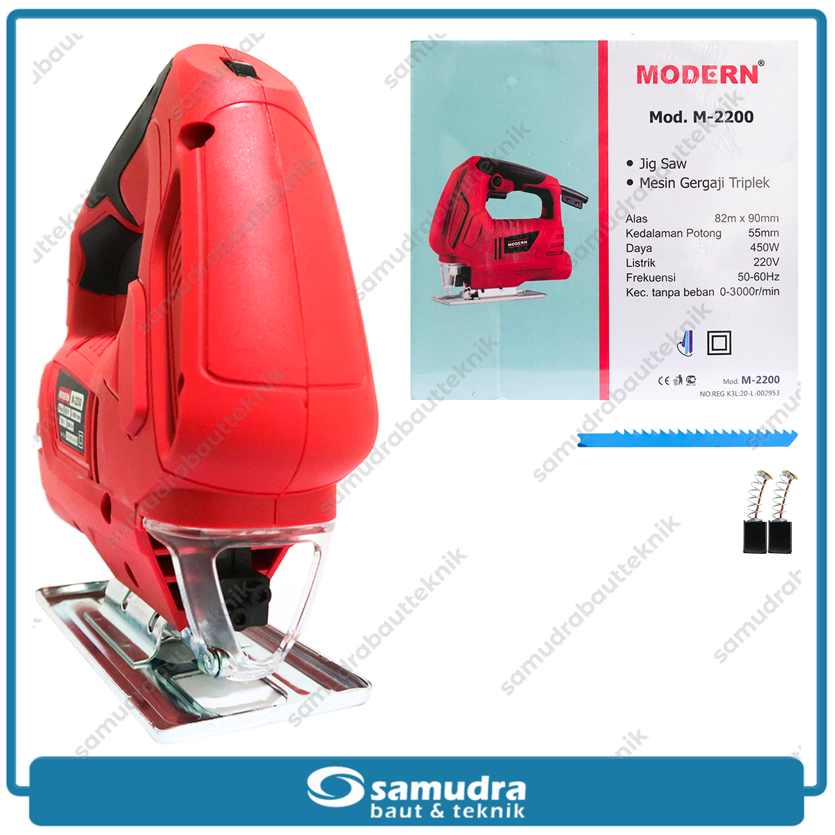 MODERN M-2200 Mesin Jigsaw Listrik Variable Speed