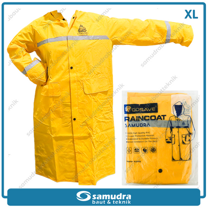 GOSAVE SAMUDRA 1S Jas Hujan Terusan (XL) Kuning