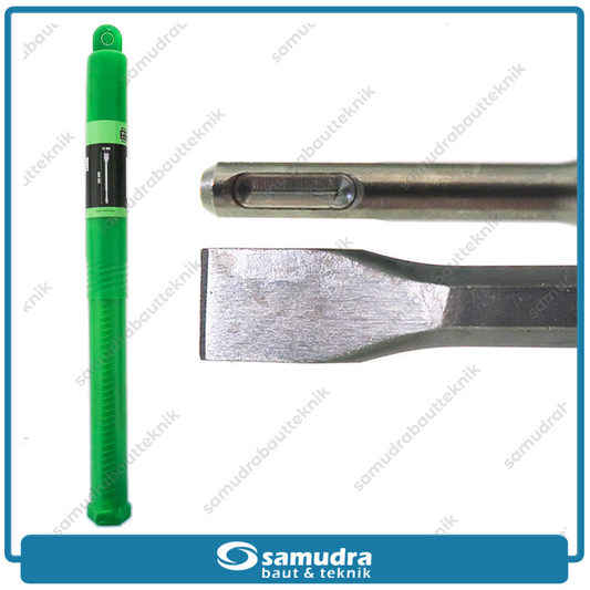 RYU AC-CH026 Mata Bor Bobok Flat Chisel SDS Plus 22 x 14 x 280 mm