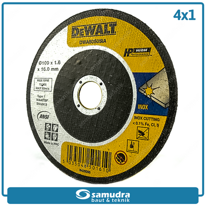 DEWALT DWA8050SIA Mata Gerinda Potong Besi 4"