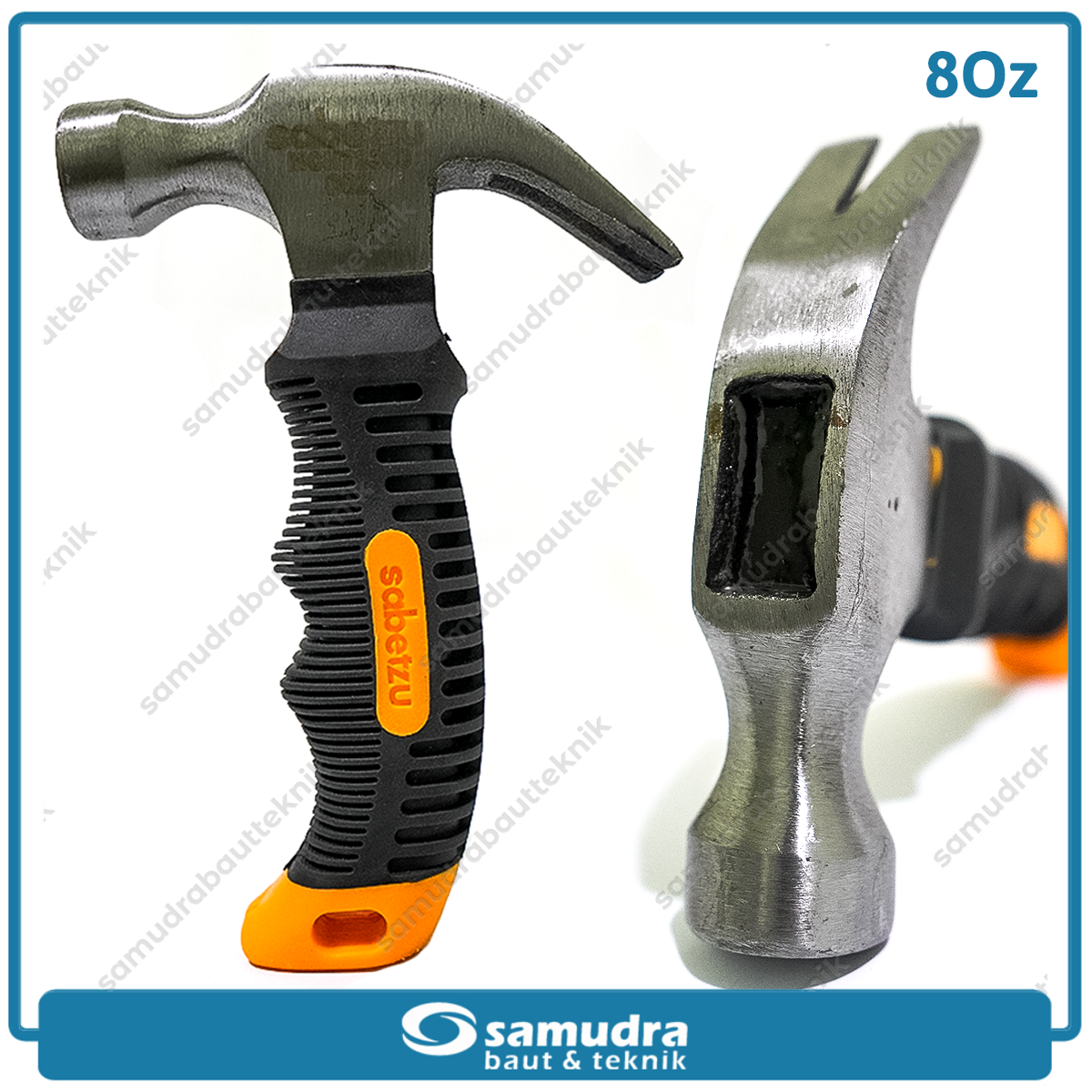 SABETZU Palu Kambing Mini 8 oz Gagang Karet