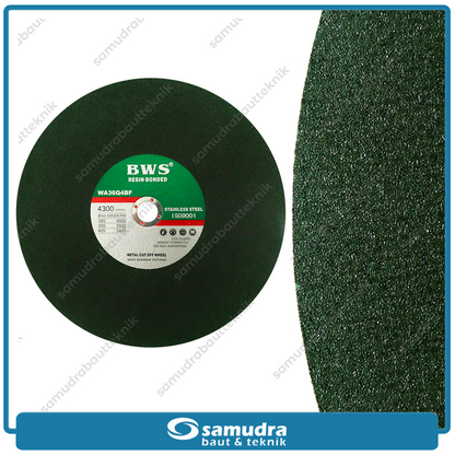 BWS BWS-010113 Batu Gerinda Potong 14" Hijau / Cutting Wheel Green