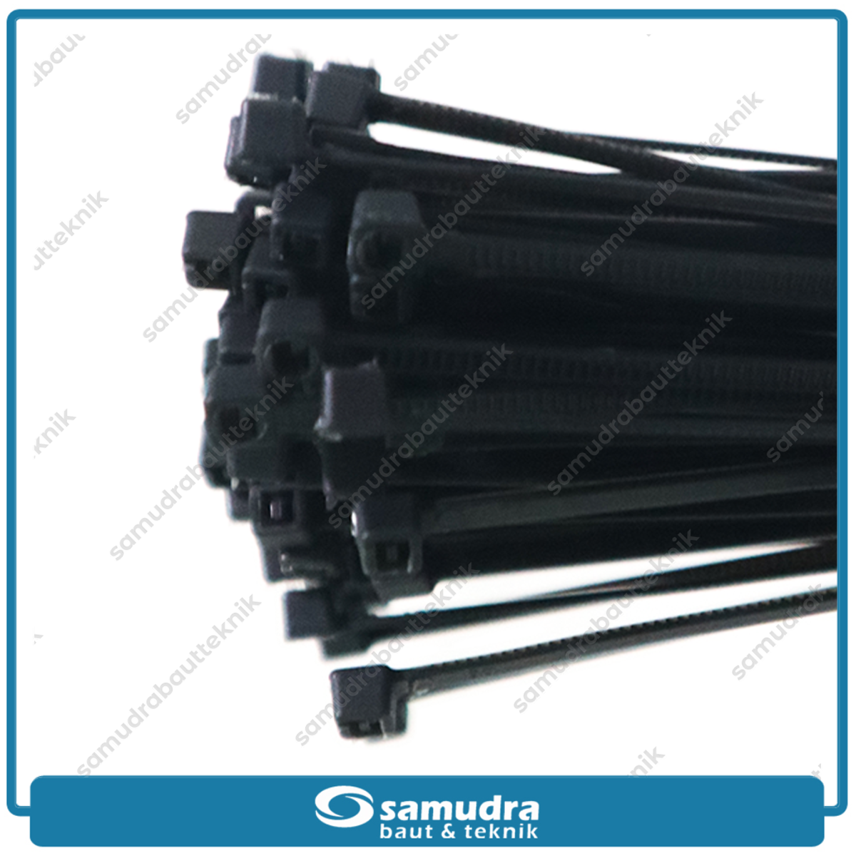 Paket 10 set JP Kabel Ties 2.5 x 150 mm Hitam