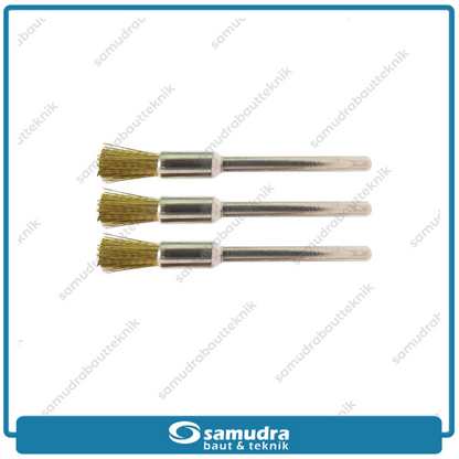 MOLLAR D86100 Mata Bor Sikat Kawat Set 9 pcs Mini Grinder