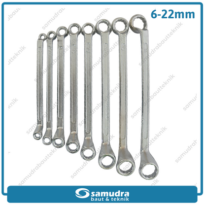 FUKUNG-VTM Kunci Ring Set 8 pcs (6-22 mm)