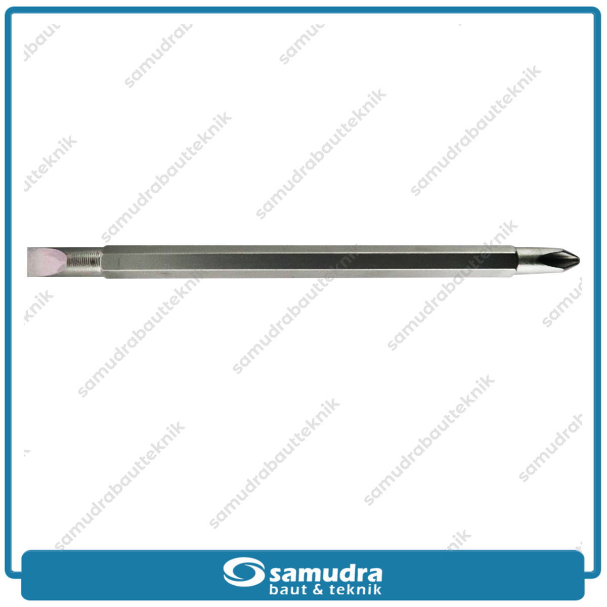 MOLLAR G02991 Obeng 3 Way Gagang Karet 4" - 12 pcs