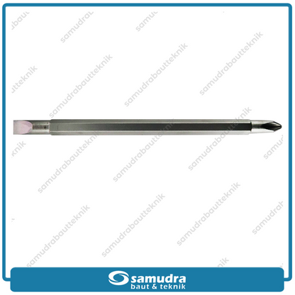 MOLLAR G02991 Obeng 3 Way Gagang Karet 4" - 12 pcs