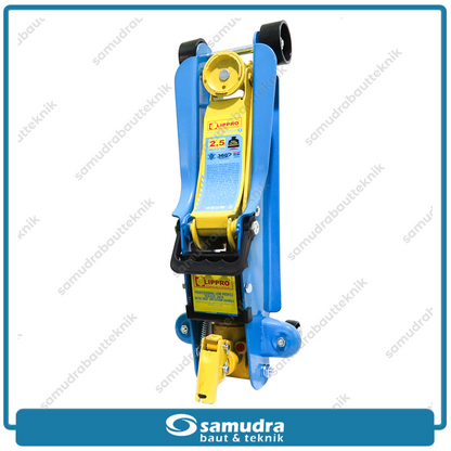 LIPPRO 8624-2.5T Dongkrak Buaya 2.5 Ton Ceper Rotary 360