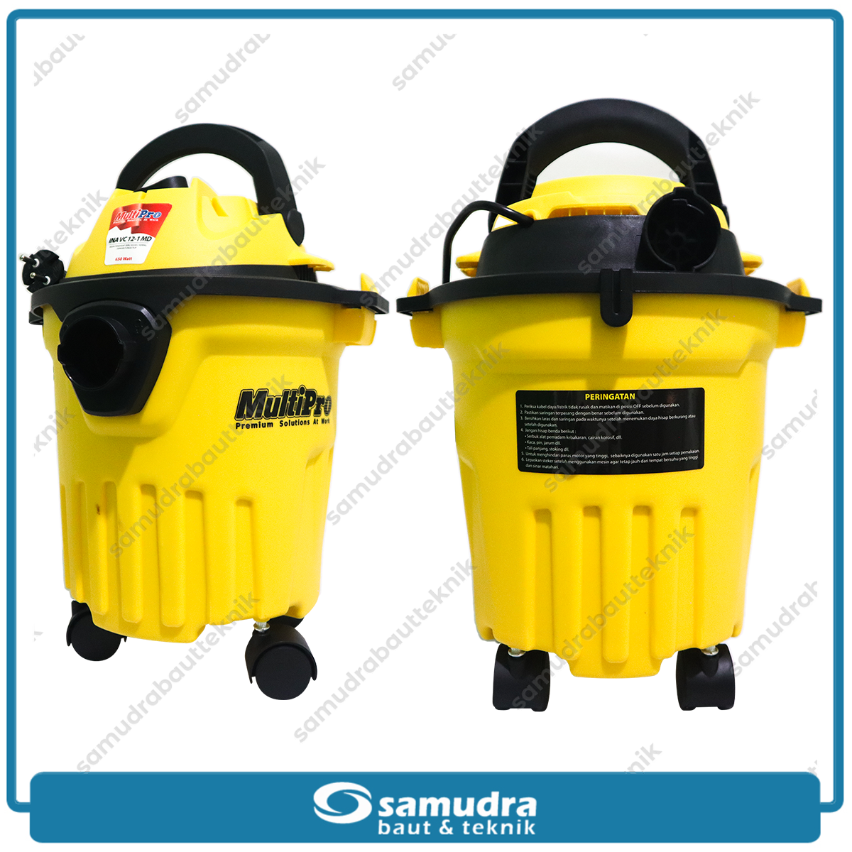 MULTIPRO INA-VC12-1MD Wet & Dry Vacuum Cleaner 12 L