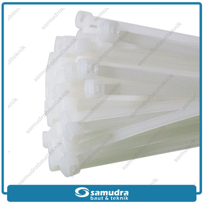 Paket 5 Set JP Kabel Ties 3.6 x 150 mm Putih
