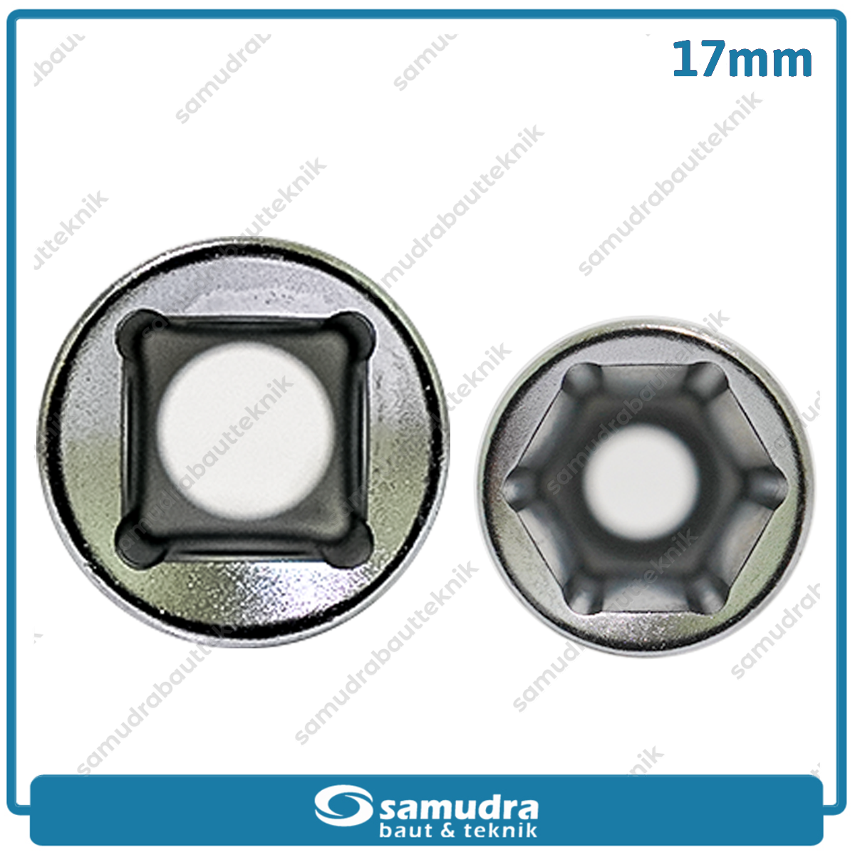 LIPPRO 3230M-17 Mata Sok Panjang 1/2" 6PT 17 mm / Deep Socket