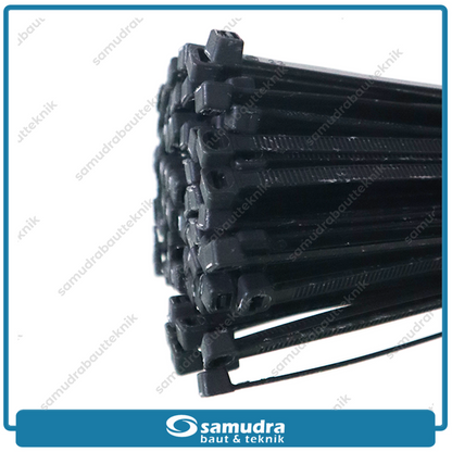 LIPPRO Kabel Ties 2.5x100 mm Hitam