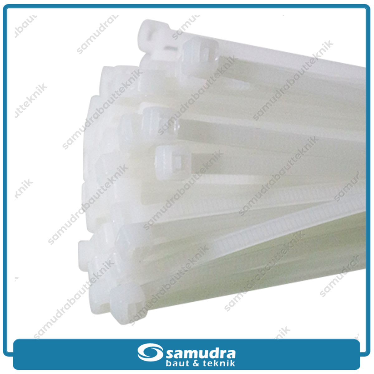 Paket 10 set JP Kabel Ties 3.6 x 150 mm Putih