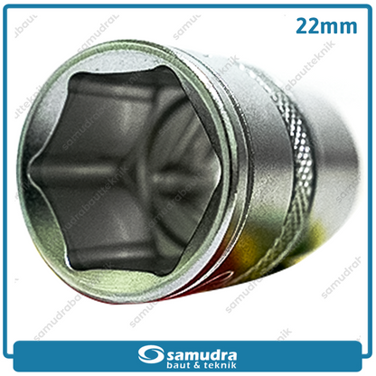TEKIRO SC-SC0388 Mata Sok 1/2" 6PT 22 mm