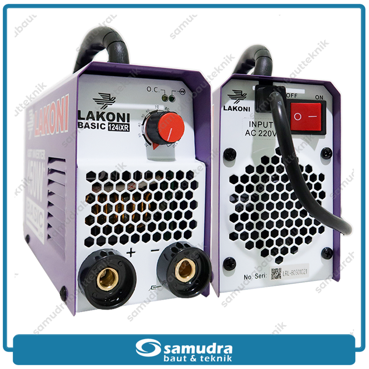 LAKONI BASIC-124iXR Mesin Las Listrik IGBT 120A 450 Watt
