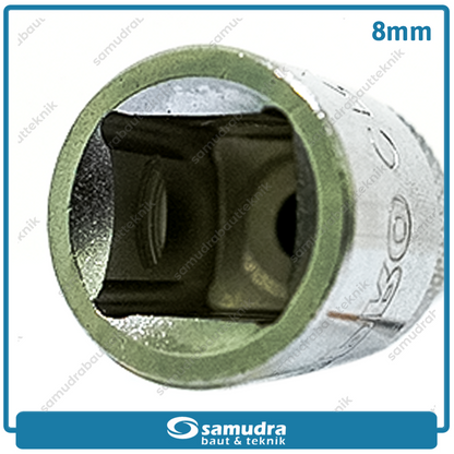LIPPRO 3410TX-8 Mata Sok Pendek Hex 1/2" 8 mm