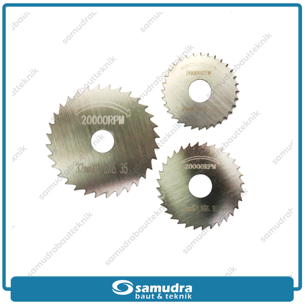 NBR Mini Cutting Saw Blade Set 6 pcs / Mata Mini Grinder