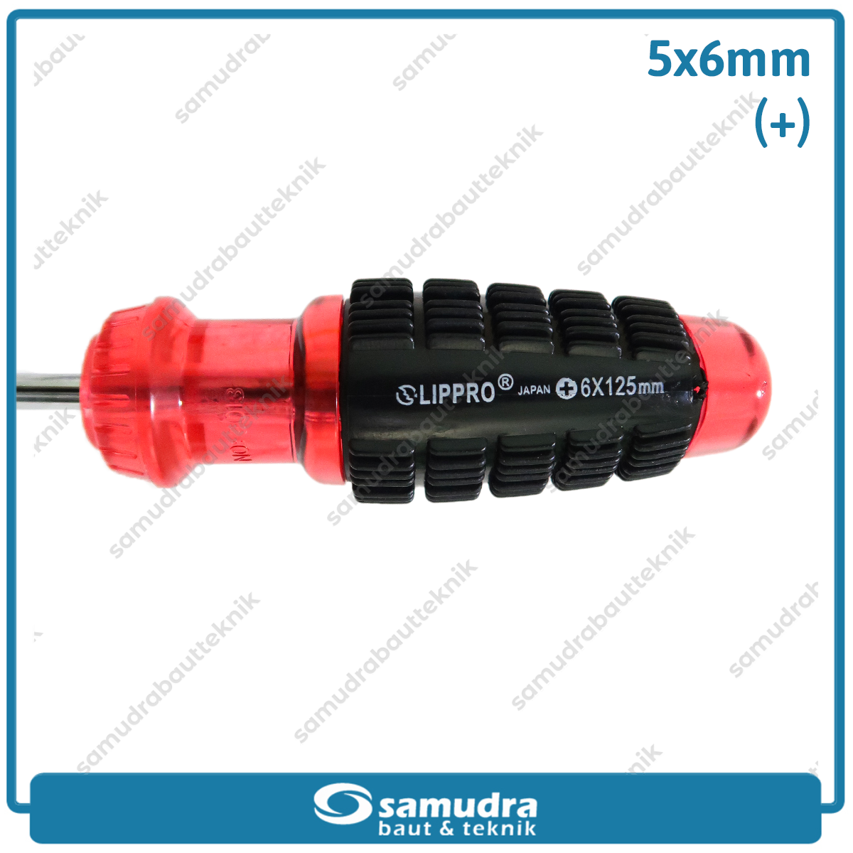 LIPPRO 126-564 Obeng Gagang Karet 5" Plus PH2