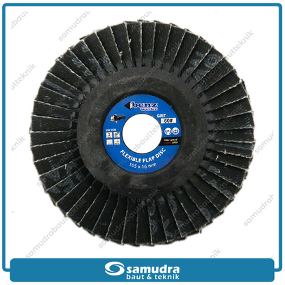 BENZ Flexible Flap Disc 4" Blue Color No. 60