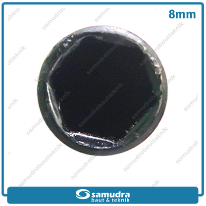 SABETZU Kunci Sok T Hitam 8 mm