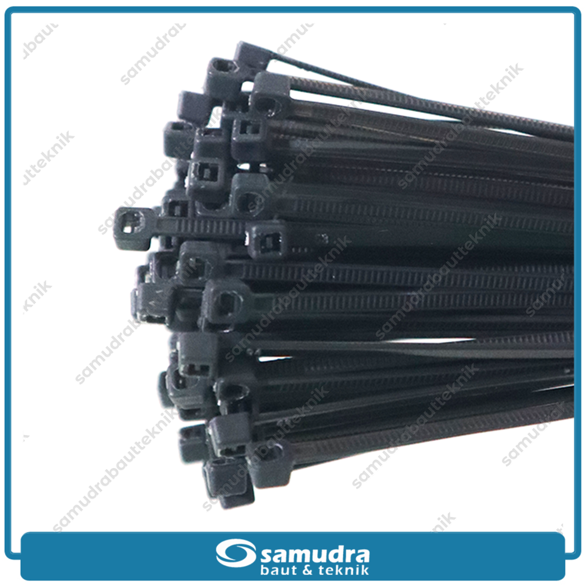 Paket 5 Set JP Kabel Ties 2.5 x 200 mm Hitam
